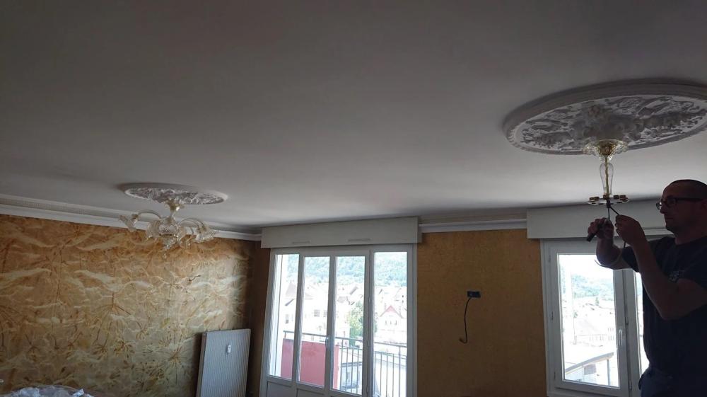 chantier platrerie